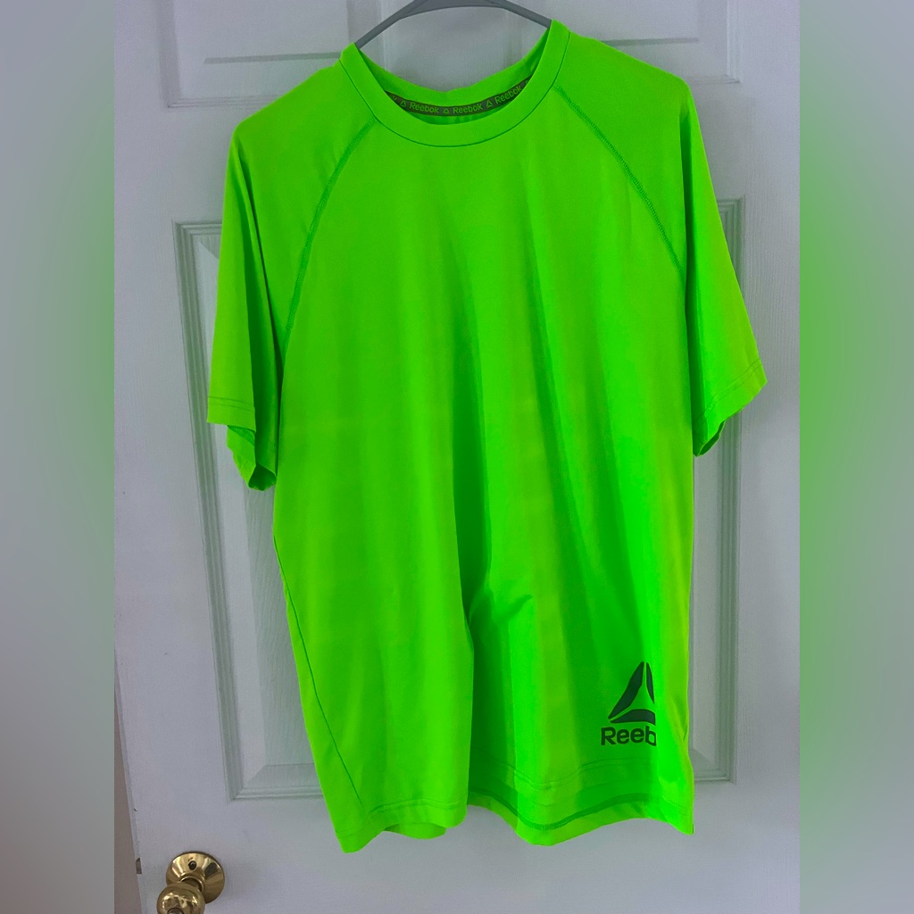 Reebok Neon Green Shortsleeve TShirt